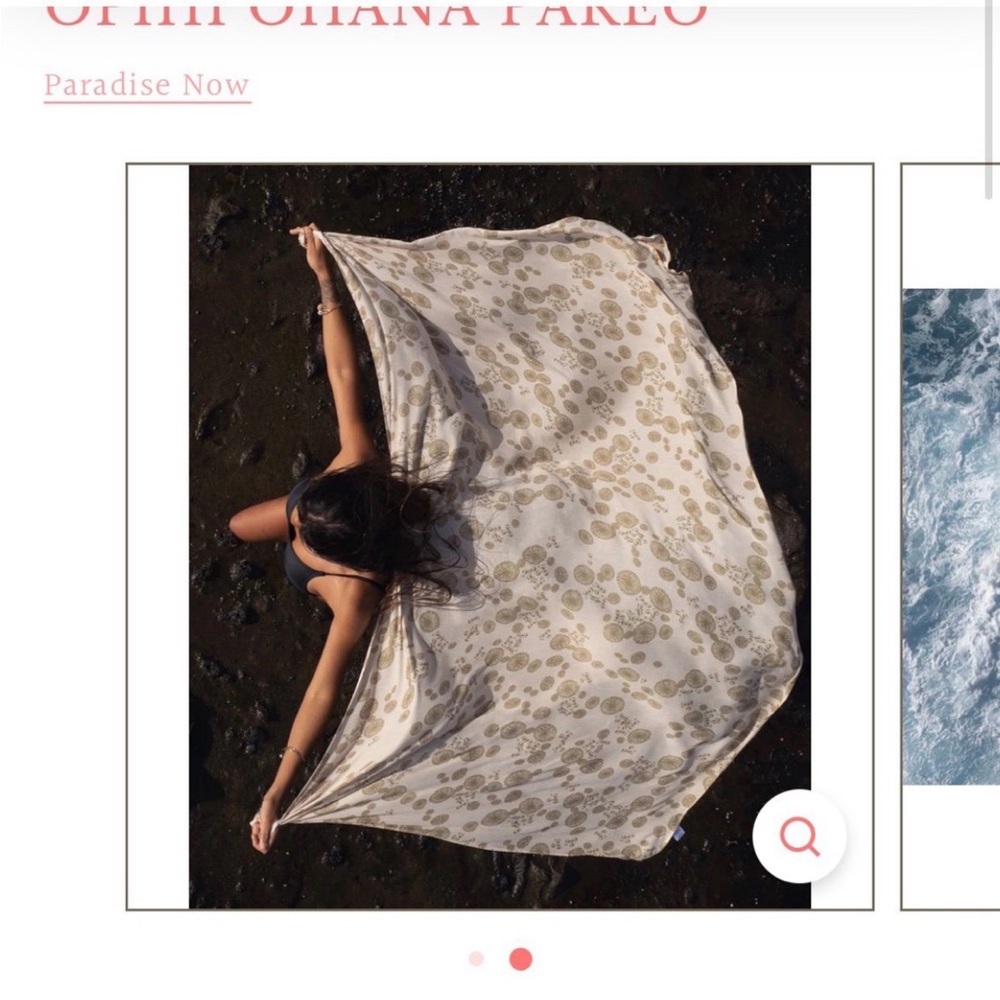 Lightweight Beige and Gold Printed Beach Shawl